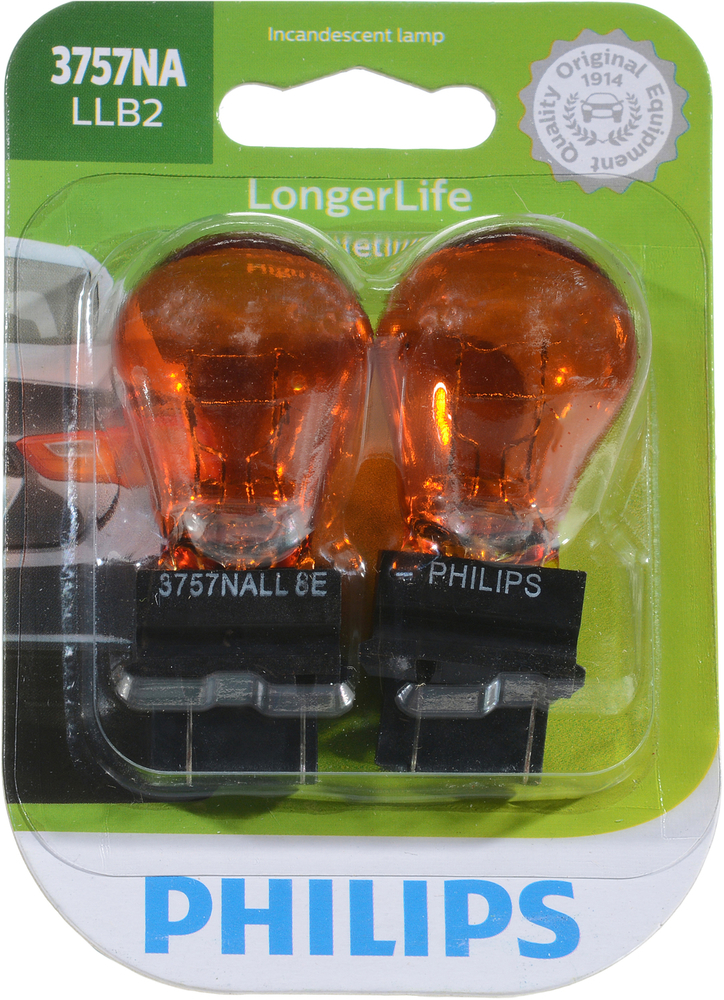 PHILIPS LIGHTING COMPANY - Longerlife - Twin Blister Pack - PLP 3757NALLB2