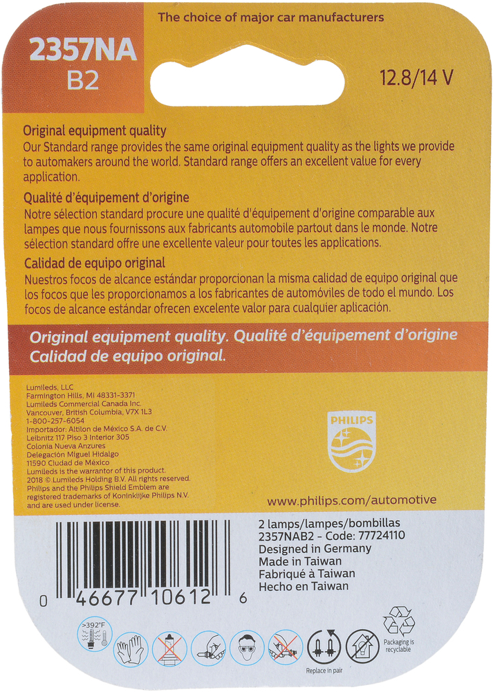 Philips Standard Miniature 2357NA