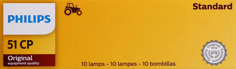 PHILIPS LIGHTING COMPANY - Standard - Multiple Commercial 10-Pack - PLP 51CP