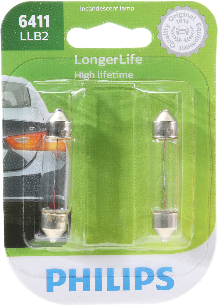 PHILIPS LIGHTING COMPANY - Longerlife - Twin Blister Pack - PLP 6411LLB2