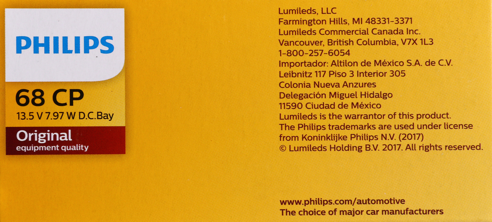 PHILIPS LIGHTING COMPANY - Standard - Multiple Commercial 10-Pack - PLP 68CP