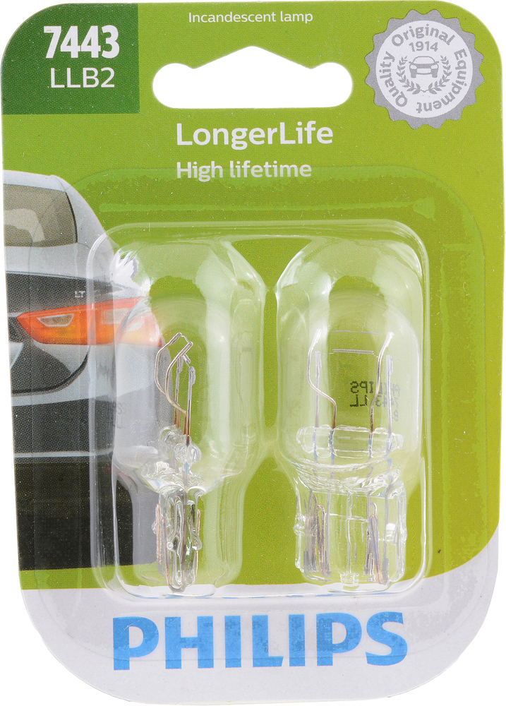 PHILIPS LIGHTING COMPANY - Longerlife - Twin Blister Pack - PLP 7443LLB2