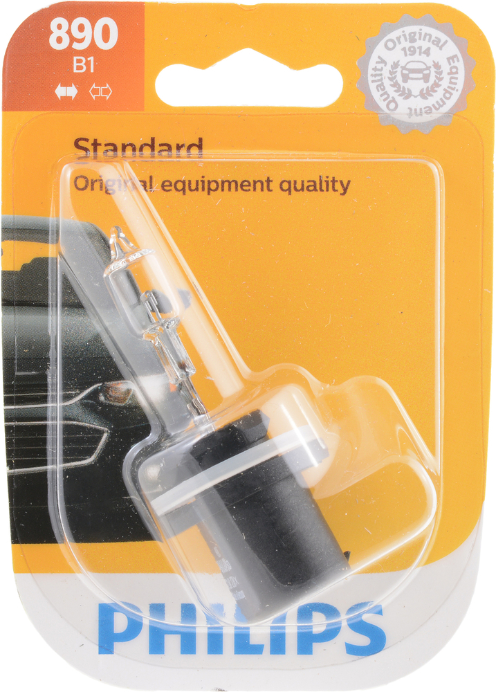 PHILIPS LIGHTING COMPANY - Standard - Single Blister Pack Back Up Light Bulb - PLP 890B1