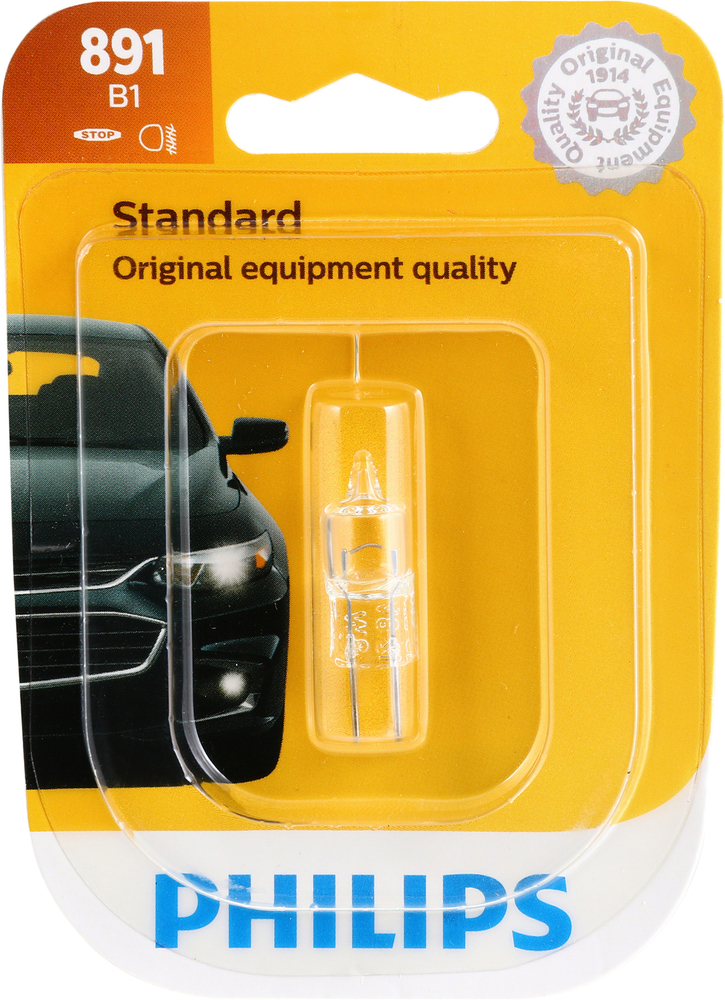 PHILIPS LIGHTING COMPANY - Standard - Single Blister Pack Center High Mount Stop Light Bulb (Center) - PLP 891B1