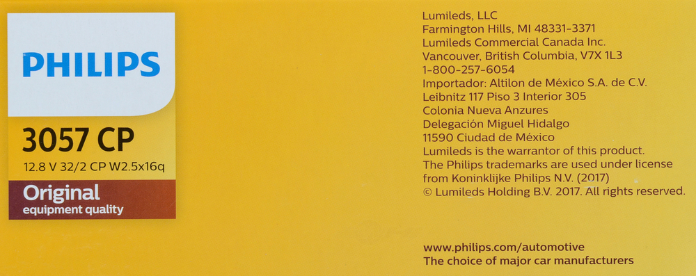 Miniature standard 3057 de Philips