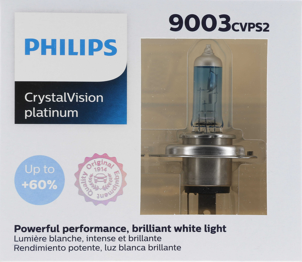 PHILIPS LIGHTING COMPANY - CrystalVision Platinum - Twin Special Pack - PLP 9003CVPS2