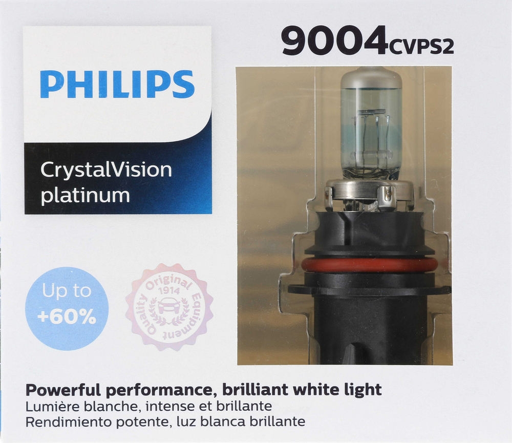 PHILIPS LIGHTING COMPANY - CrystalVision Platinum - Twin Special Pack - PLP 9004CVPS2