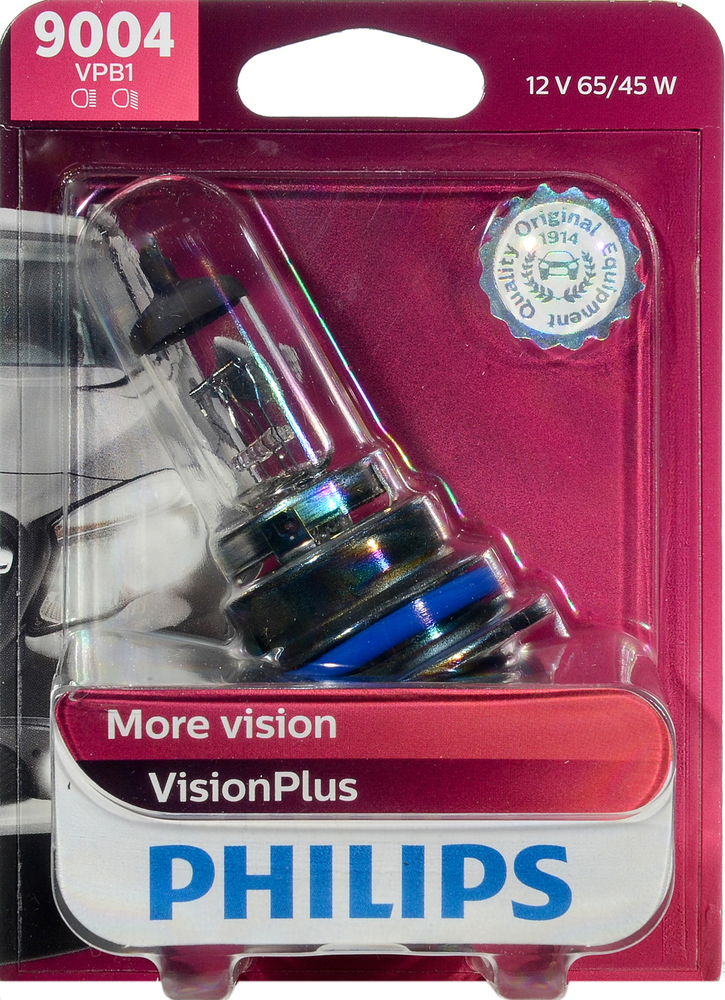 PHILIPS LIGHTING COMPANY - Visionplus - Single Blister Pack - PLP 9004VPB1