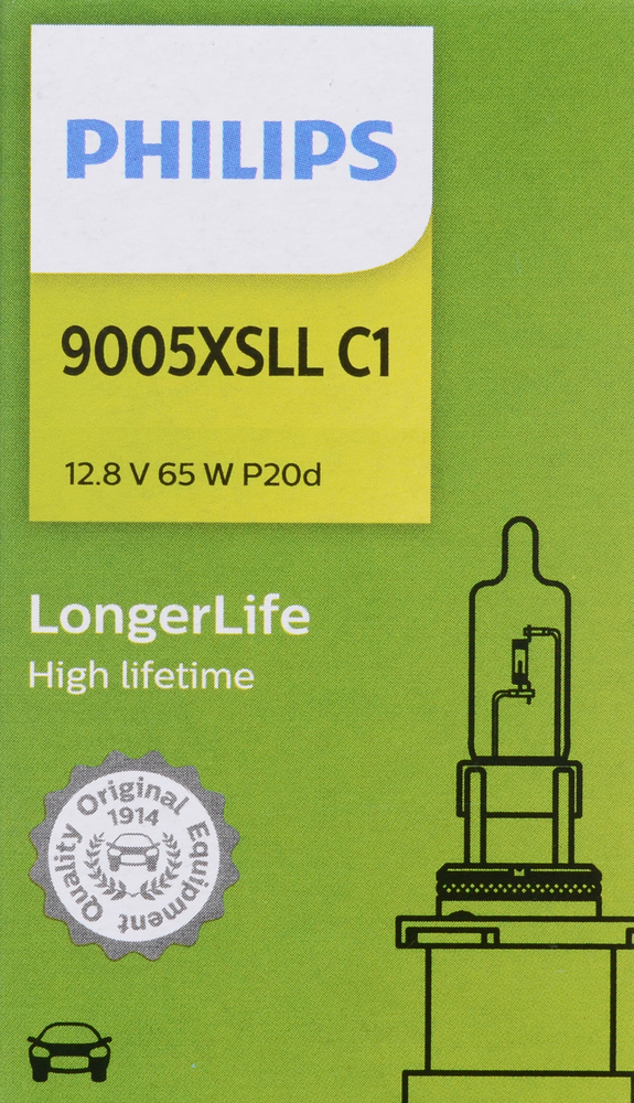 PHILIPS LIGHTING COMPANY - Longerlife - Single Commercial Pack - PLP 9005XSLLC1