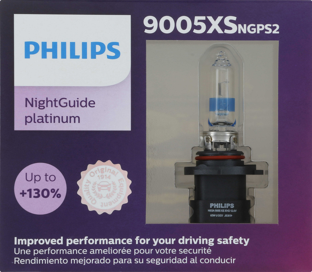 PHILIPS LIGHTING COMPANY - NightGuide Platinum - Twin Special Pack - PLP 9005XSNGPS2