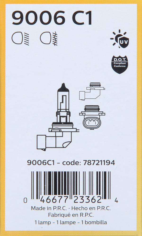 PHILIPS LIGHTING COMPANY - Standard - Single Commercial Pack - PLP 9006C1