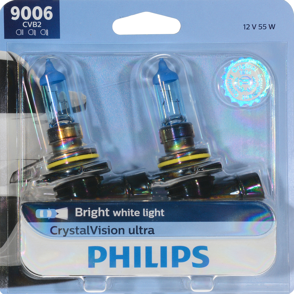PHILIPS LIGHTING COMPANY - Crystalvision Ultra - Twin Blister Pack - PLP 9006CVB2