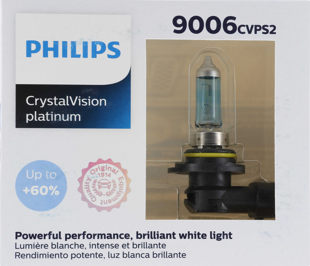 PHILIPS LIGHTING COMPANY - CrystalVision Platinum - Twin Special Pack - PLP 9006CVPS2