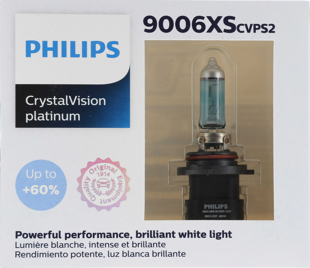 PHILIPS LIGHTING COMPANY - CrystalVision Platinum - Twin Special Pack - PLP 9006XSCVPS2
