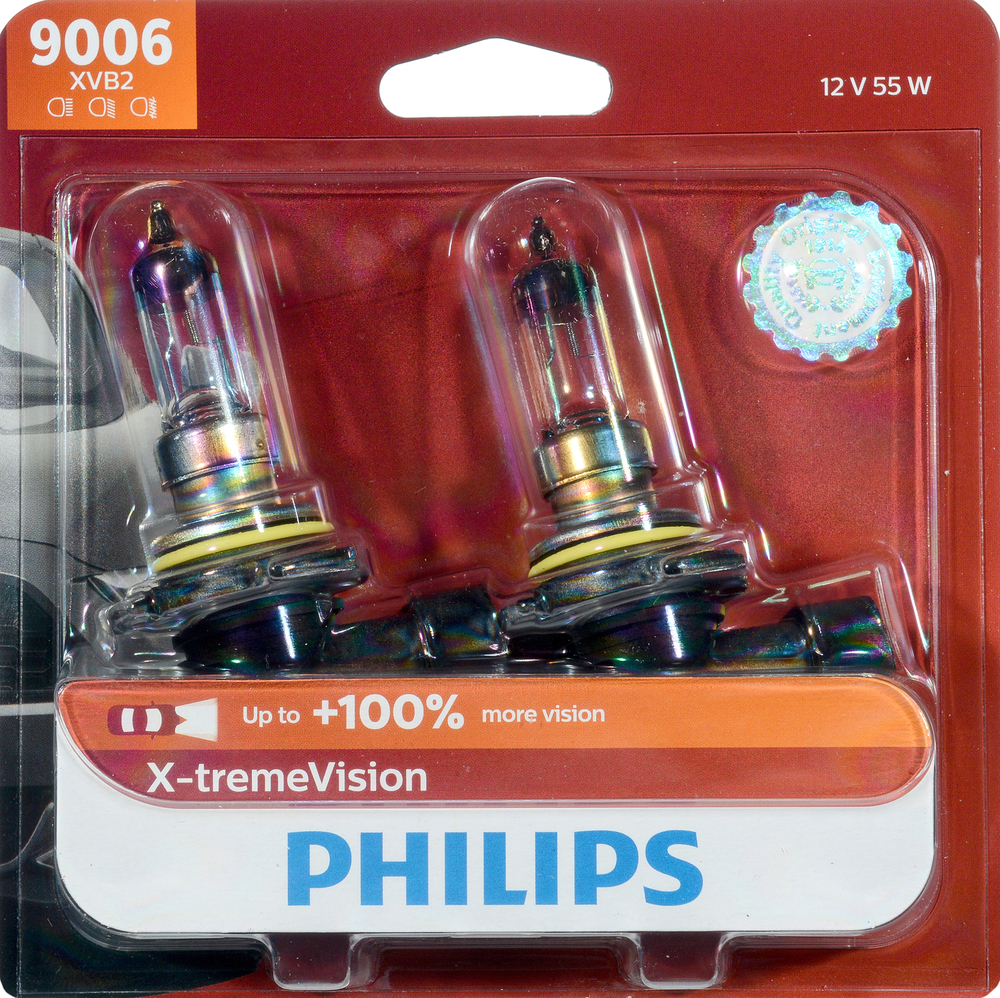 PHILIPS LIGHTING COMPANY - X-tremeVision - Twin Blister Pack - PLP 9006XVB2