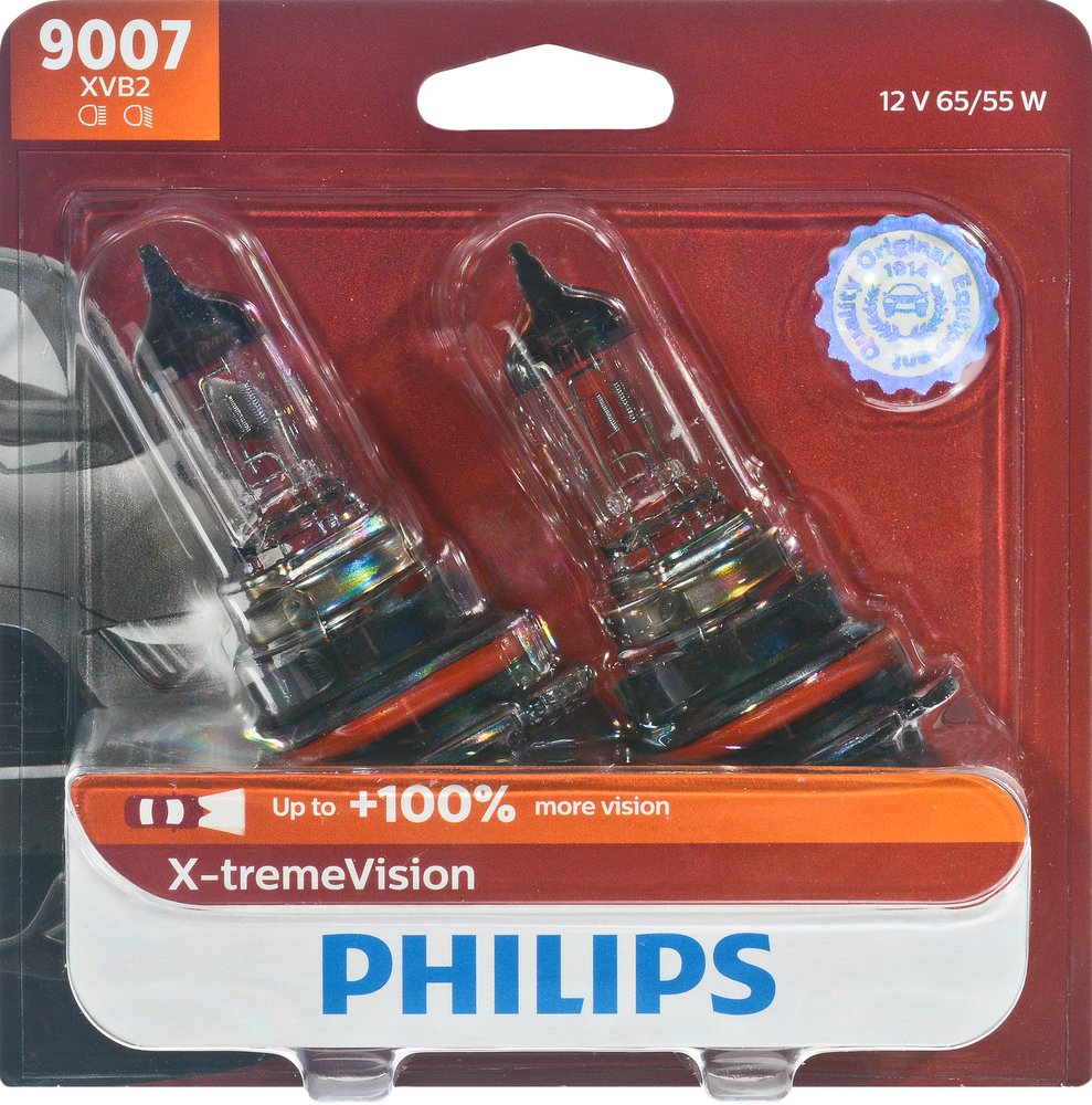PHILIPS LIGHTING COMPANY - X-tremeVision - Twin Blister Pack - PLP 9007XVB2