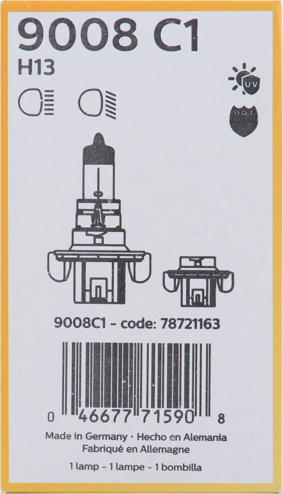 PHILIPS LIGHTING COMPANY - Standard - Single Commercial Pack - PLP 9008C1