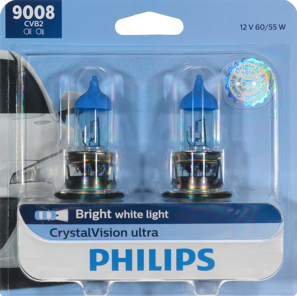 PHILIPS LIGHTING COMPANY - Crystalvision Ultra - Twin Blister Pack - PLP 9008CVB2
