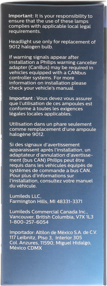 Philips X-treme Ultinon LED 9012X LED