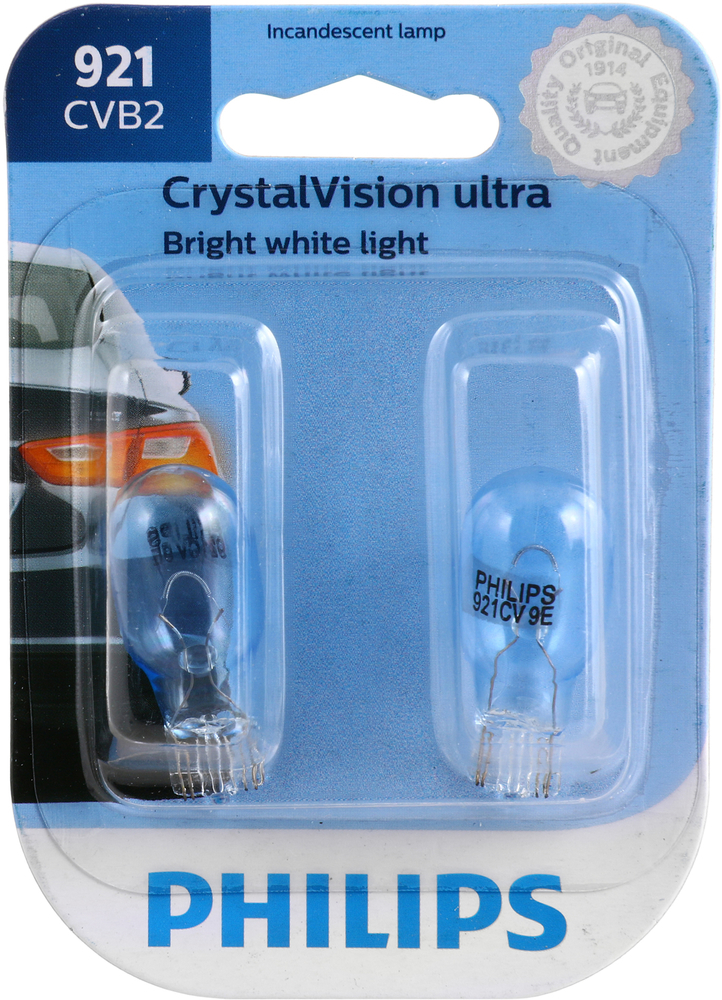 PHILIPS LIGHTING COMPANY - CrystalVision Ultra - Twin Blister Pack - PLP 921CVB2