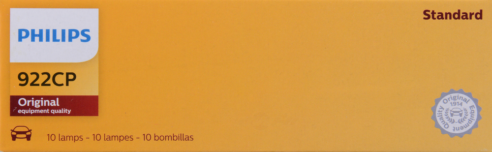 PHILIPS LIGHTING COMPANY - Standard - Multiple Commercial 10-Pack - PLP 922CP
