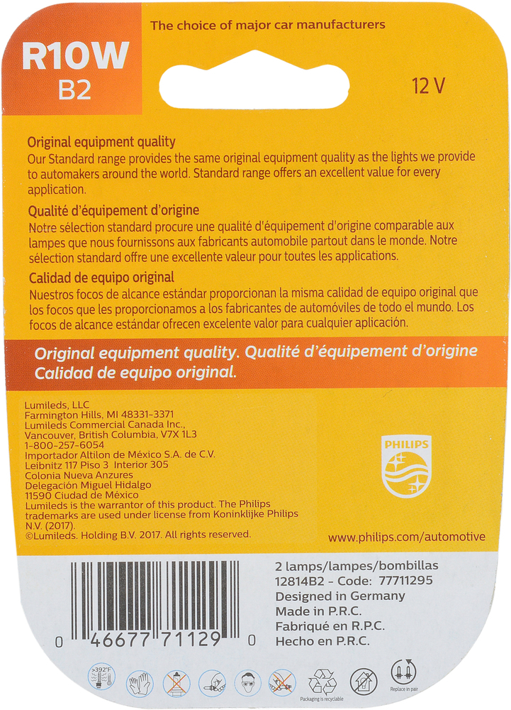 Philips Standard Minature R10W
