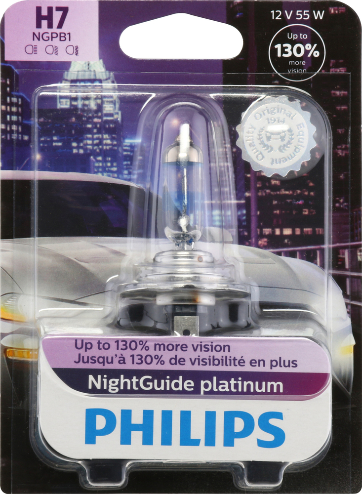 Philips NightGuide platinum Headlight H7