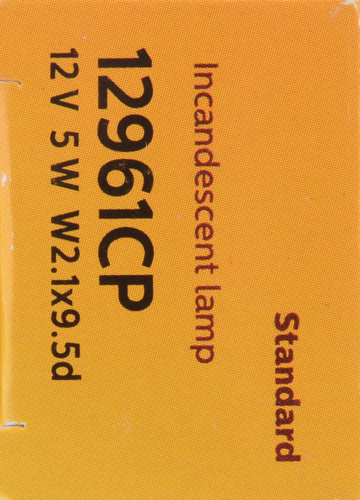 Miniature standard 12961 de Philips