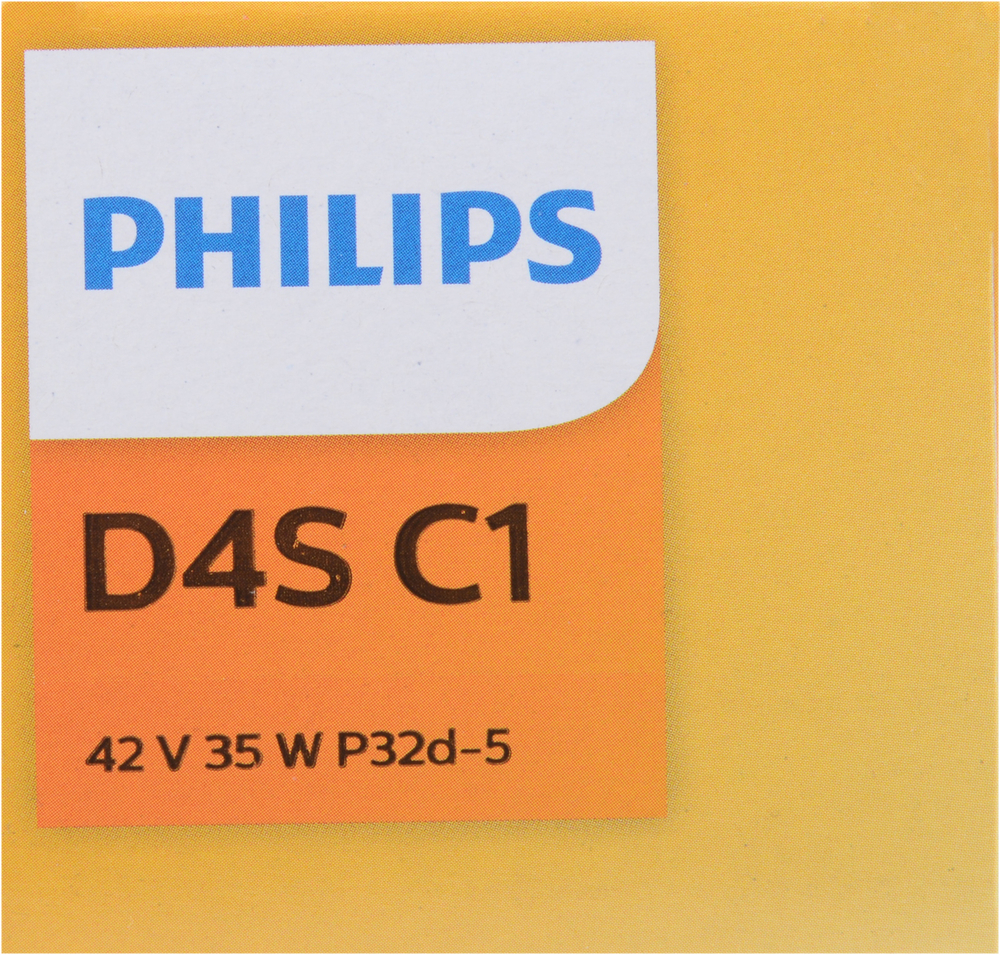 PHILIPS LIGHTING COMPANY - Standard - Single Commercial Pack - PLP D4SC1