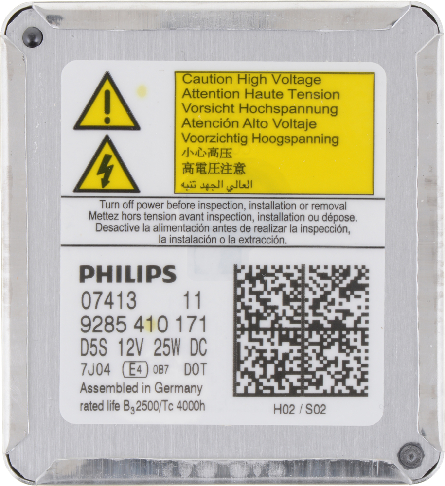 PHILIPS LIGHTING COMPANY - Standard - Single Commercial Pack (High Beam and Low Beam) - PLP D5SC1