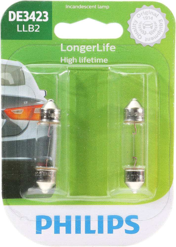 PHILIPS LIGHTING COMPANY - Longerlife - Twin Blister Pack - PLP DE3423LLB2