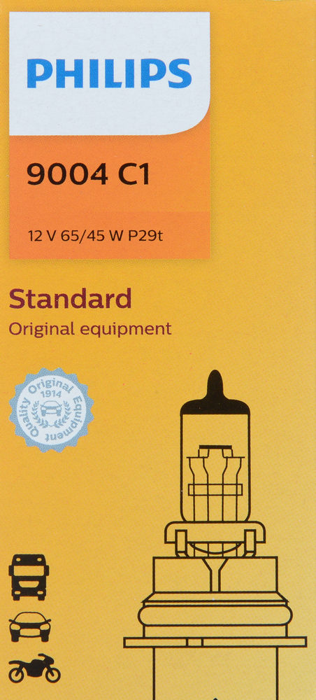 Phare avant standard Philips 9004