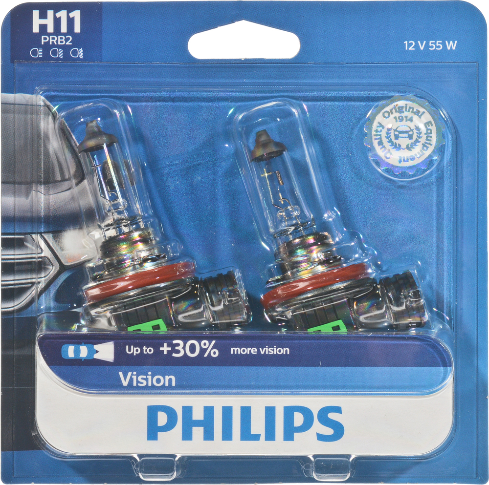 PHILIPS LIGHTING COMPANY - Vision - Twin Blister Pack - PLP H11PRB2