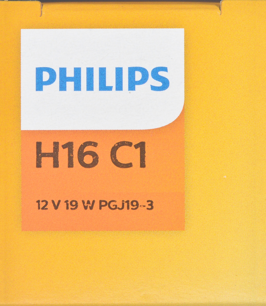 PHILIPS LIGHTING COMPANY - Standard Fog Light Bulb - Multiple Commercial Pack (Front) - PLP H16C1