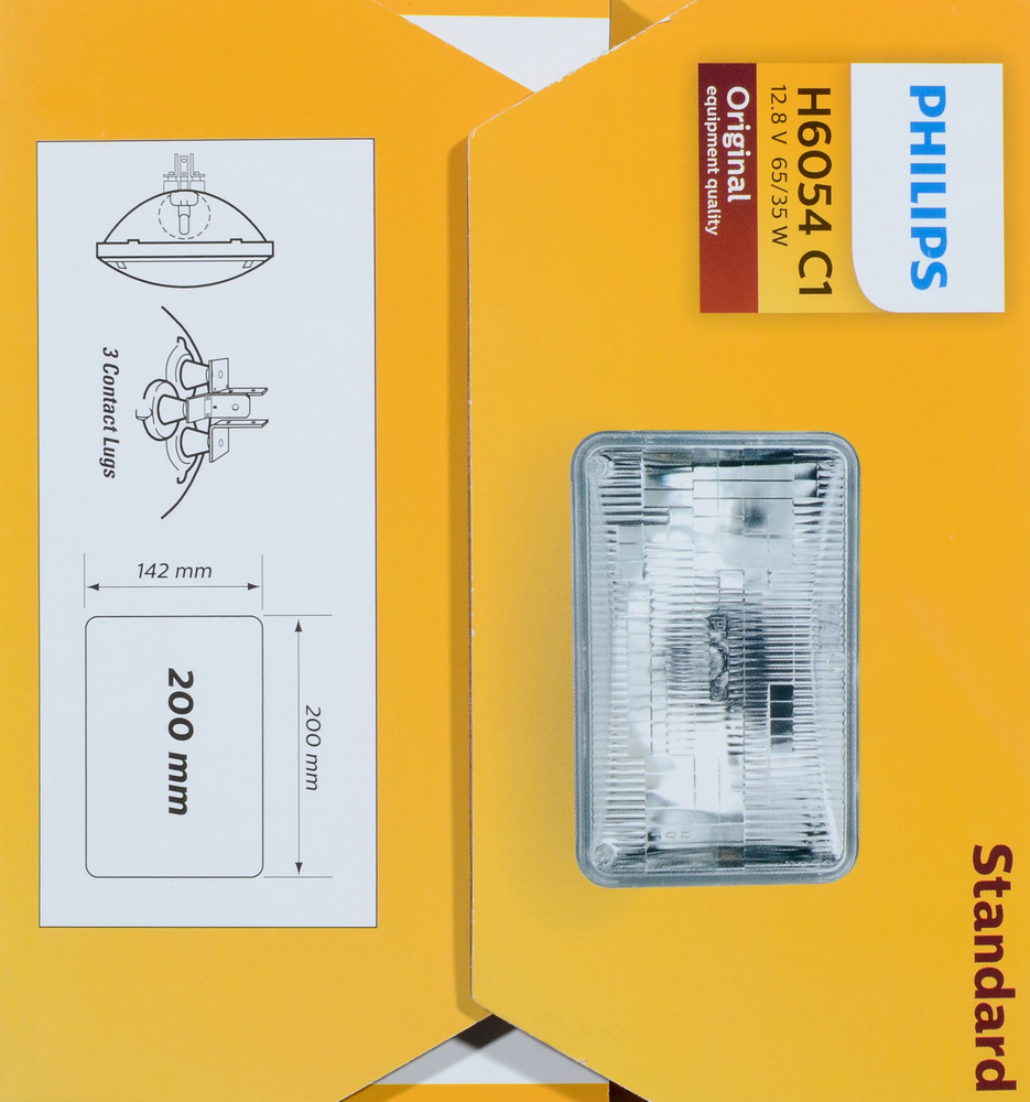PHILIPS LIGHTING COMPANY - Standard - Single Commercial Pack - PLP H6054C1