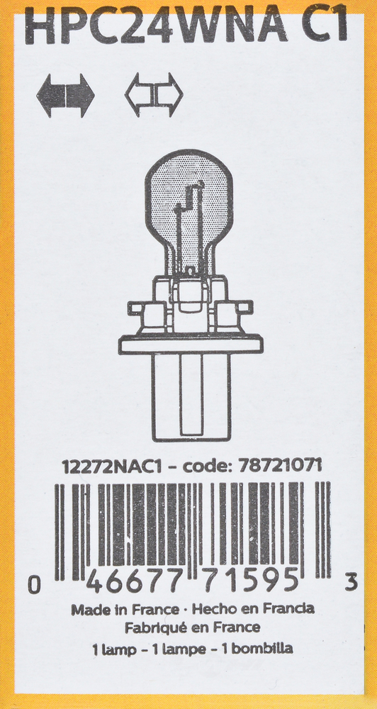 PHILIPS LIGHTING COMPANY - Standard - Single Commercial Pack - PLP HPC24WNAC1