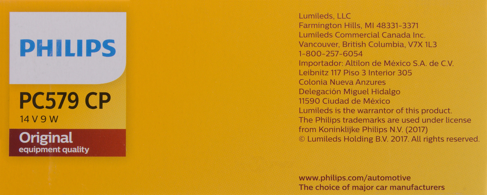 PHILIPS LIGHTING COMPANY - Standard - Multiple Commercial 10-Pack - PLP PC579CP
