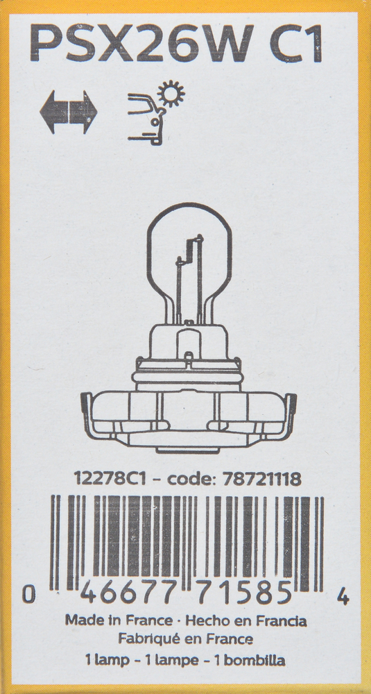 PHILIPS LIGHTING COMPANY - Standard - Single Commercial Pack - PLP PSX26WC1