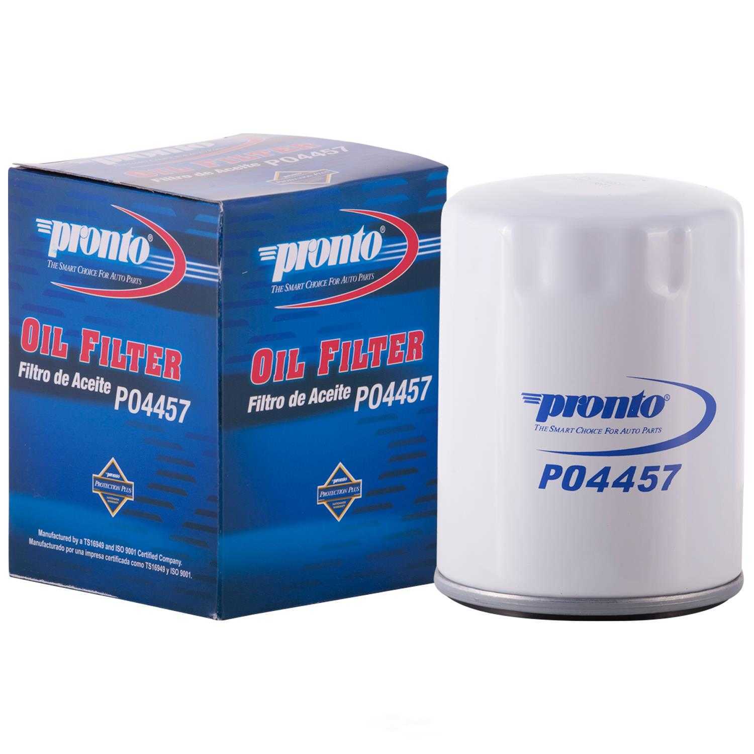 PRONTO/ID USA - Standard Life Oil Filter - PNP PO4457