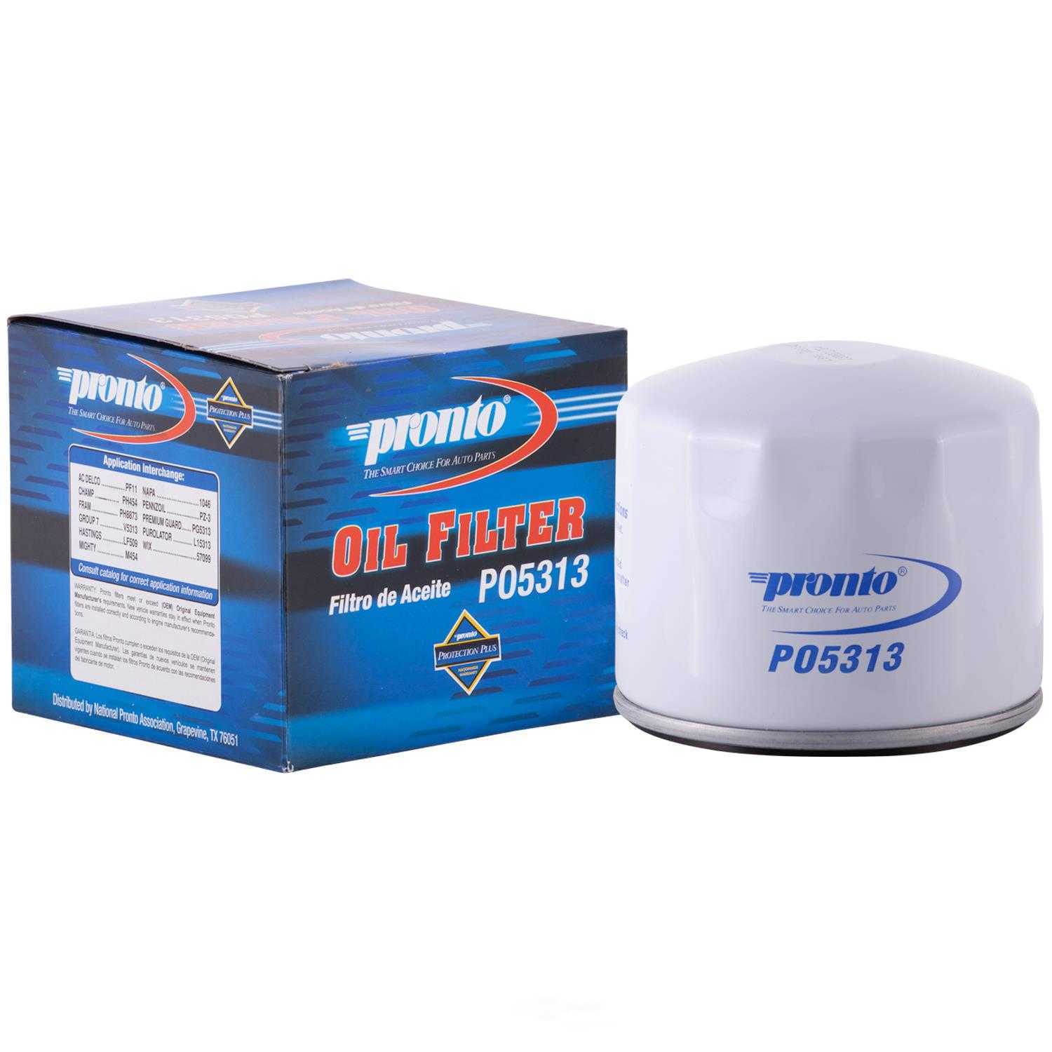 PRONTO/ID USA - Standard Life Oil Filter - PNP PO5313