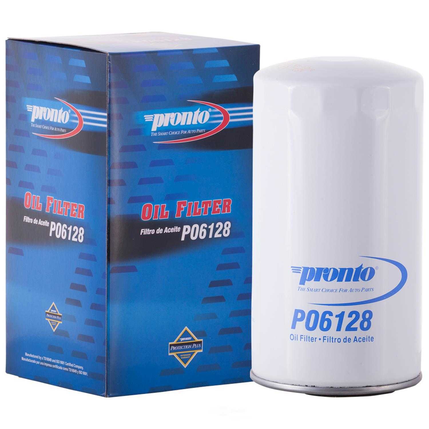PRONTO/ID USA - Standard Life Oil Filter - PNP PO6128