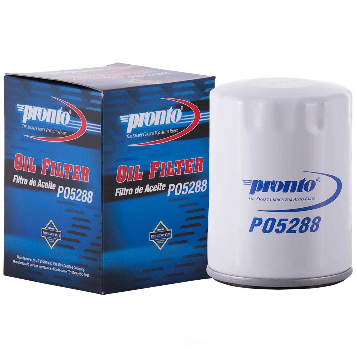 PRONTO/ID USA - Standard Life Oil Filter - PNP PO5288