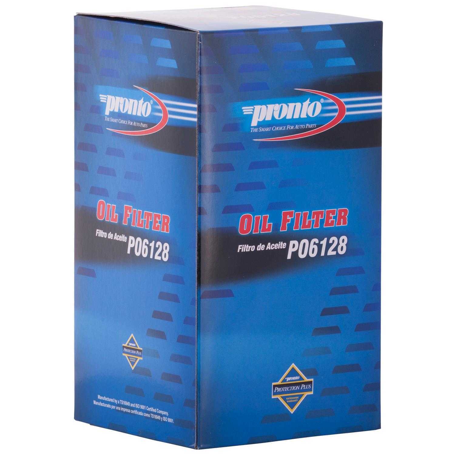 PRONTO/ID USA - Standard Life Oil Filter - PNP PO6128