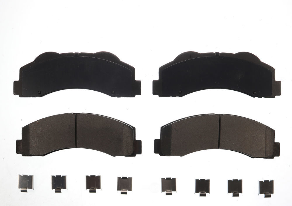 PRO-SERIES OE BRAKE DRUM-ROTOR-PADS-SHOE BFD1414CR — Jeu de plaquettes de frein à disque avant