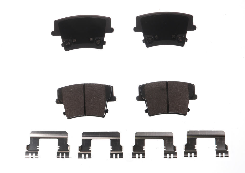 PRO-SERIES OE BRAKE DRUM-ROTOR-PADS-SHOE BFD1057CR — Jeu de plaquettes de frein à disque arrière