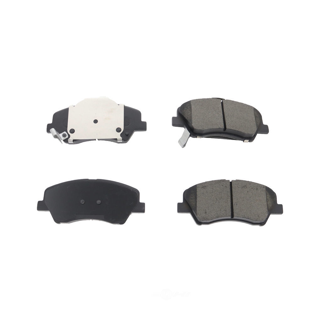 PRO-SERIES OE BRAKE DRUM-ROTOR-PADS-SHOE BFD2190CR — Jeu de plaquettes de frein à disque avant