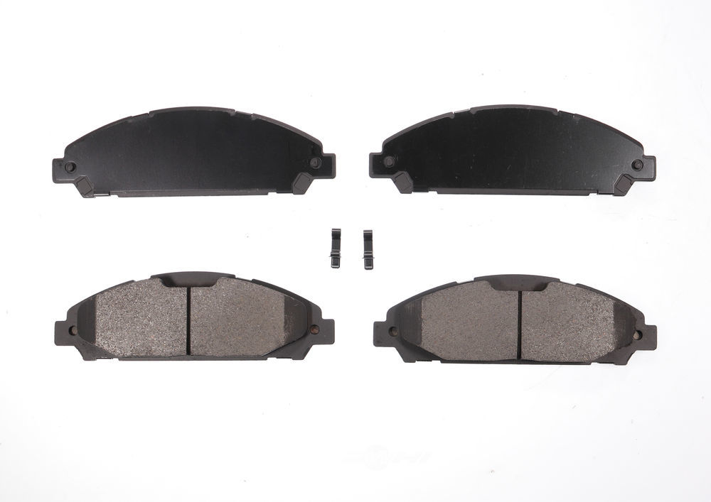PRO-SERIES OE BRAKE DRUM-ROTOR-PADS-SHOE BFD1791CR — Jeu de plaquettes de frein à disque avant