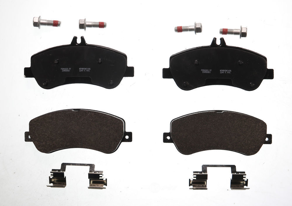 PRO-SERIES OE BRAKE DRUM-ROTOR-PADS-SHOE BFD1406SM — Front Disc Brake Pad Set