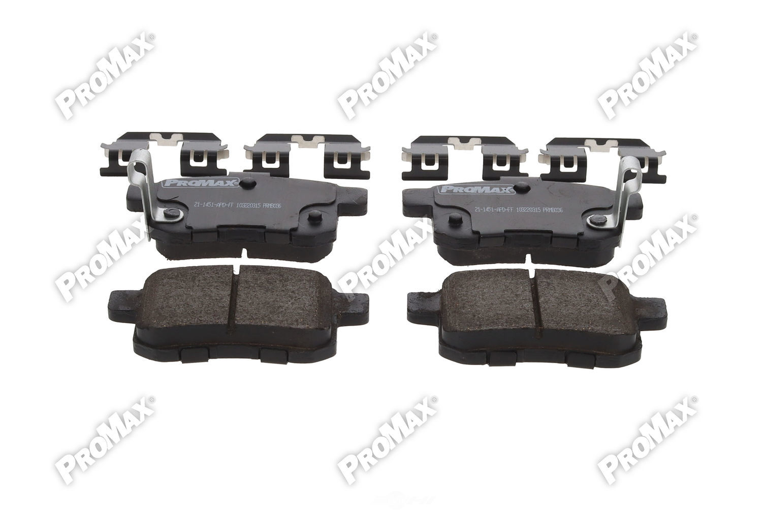 PROMAX 21-1451 — Rear Disc Brake Pad Set