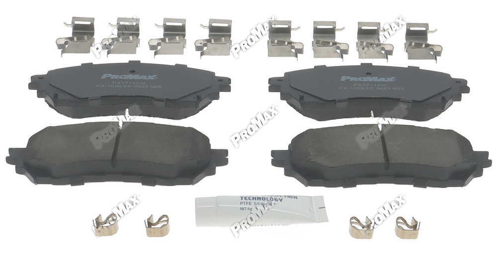 PROMAX PX1711CH — Front Disc Brake Pad Set